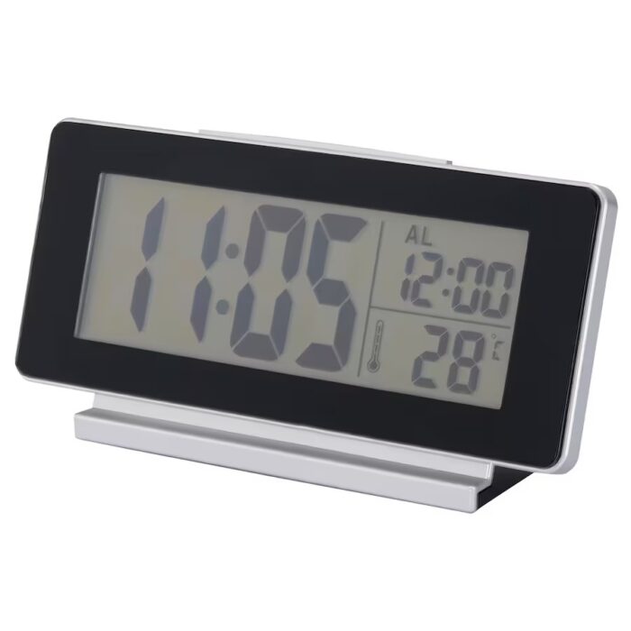 filmis clock thermometer alarm low voltage homekade 1