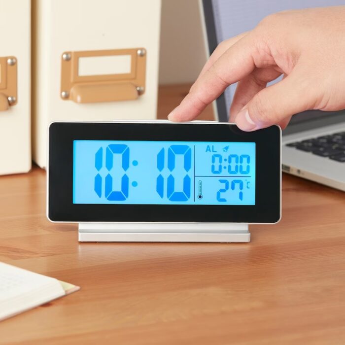 filmis clock thermometer alarm low voltage homekade 3