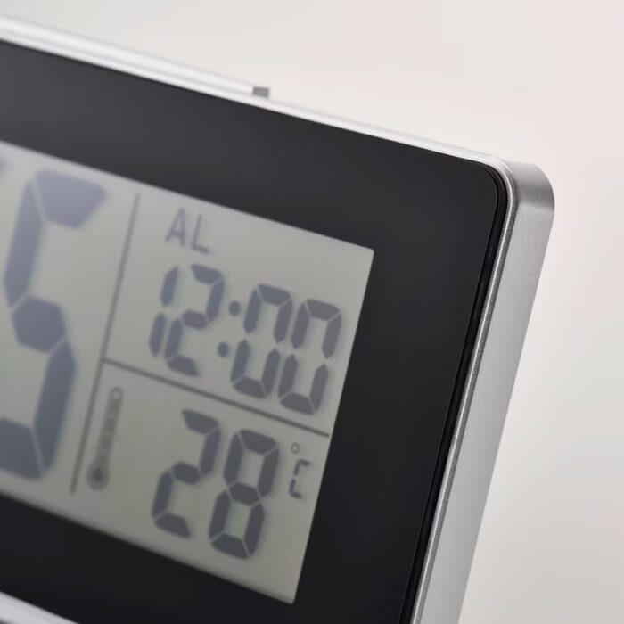 filmis clock thermometer alarm low voltage homekade 5