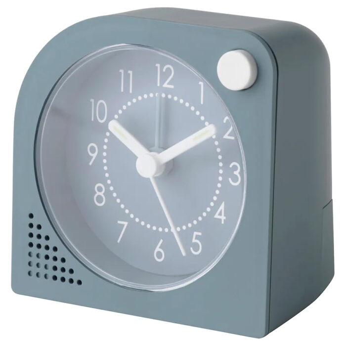 tjinga alarm clock turquoise homekade 1