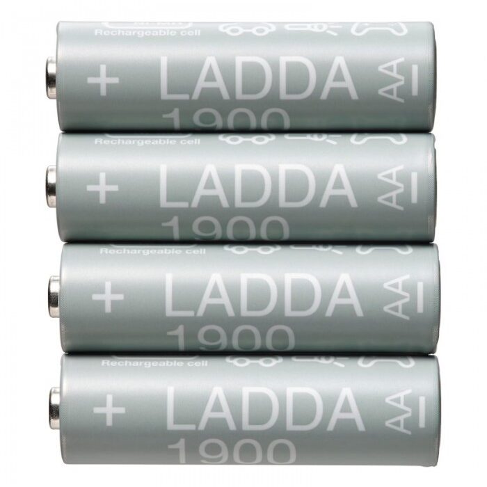 قلمی قابل شارژ ایکیا مدل ladda ظرفیت ۱۹۰۰ میلی آمپر e1713787359791