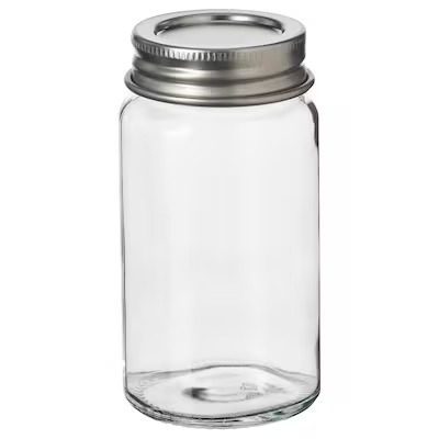 guldfisk spice jar clear glass stainless steel 1196299 pe902878 s5 11zon