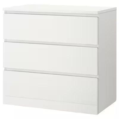 malm chest of 3 drawers white 0484875 pe621342 s5